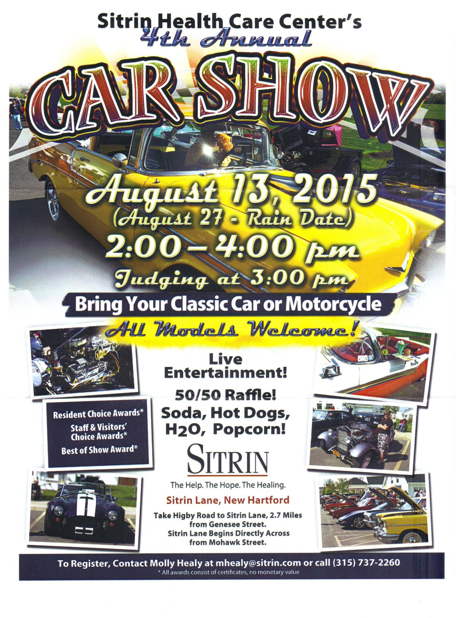 Sitrin Center 4th Annual Car Show