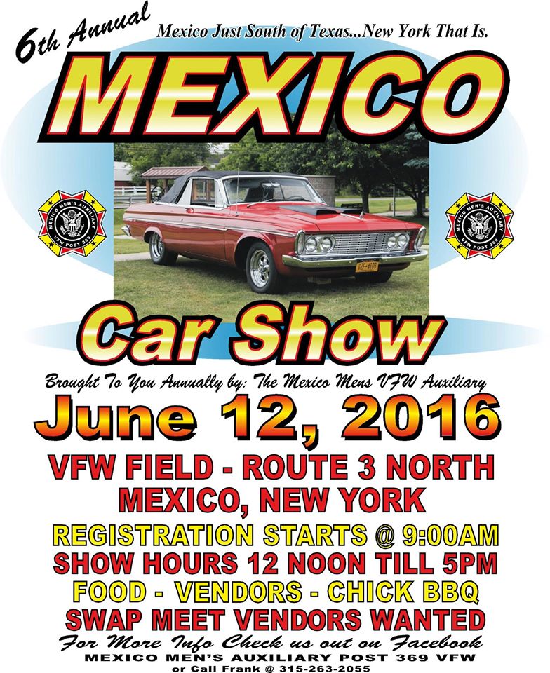 6th Annual Mexico Car Show