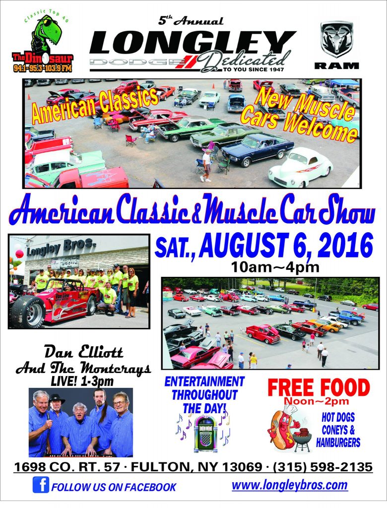  Longley Dodge/Ram 5th Annual American Classic & Muscle Car Show