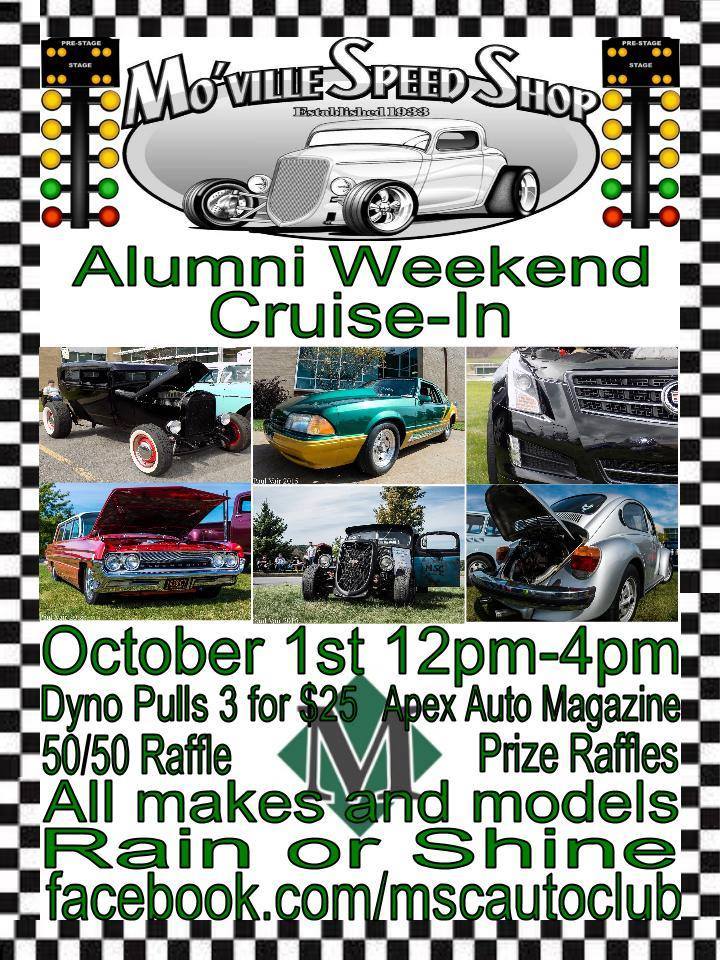 Mo'Ville Speed Shop Alumni Weekend Cruise-In