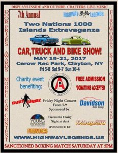 Two Nations 1000 Islands Extravaganza Highway Legends show @ Cerow Rec Park | Clayton | New York | United States