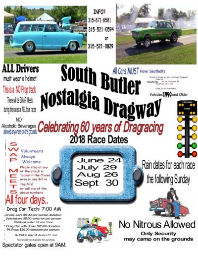 South Butler Dragway 2022 Schedule